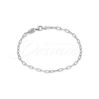 Bracciale Desmos in Argento PAPER CLIP W 16,5 - PAPER CLIP W 16,5